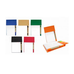 Libreta ecológica con post it