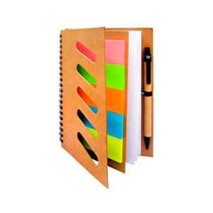 Libreta ecológica con post it