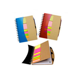 Libreta ecológica con post it